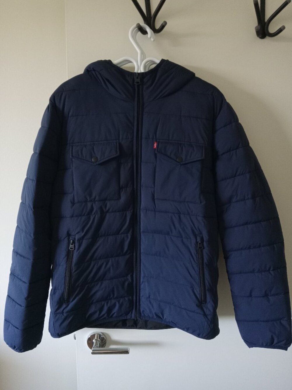 Levi's Quilted Puffer Jacket — Large
